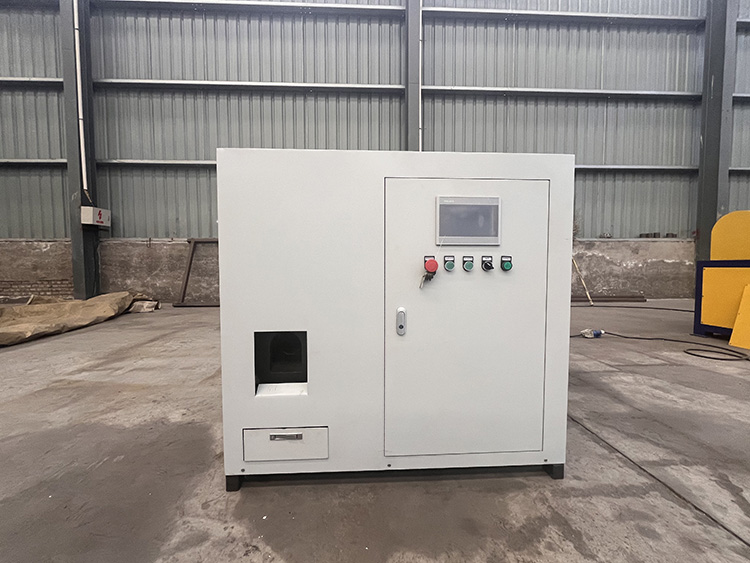 Metal recycling press cake machine13