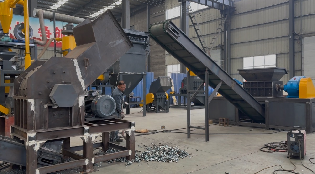 散热片拆解分选生产线,投产运行:铝铁铜高效分离,拆解收益显著提升